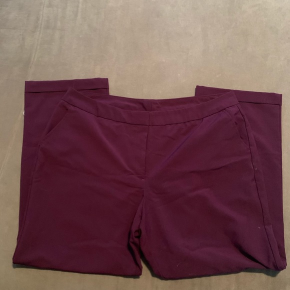 🧡Worthington Plum Ankle Pants🧡 - Picture 2 of 3